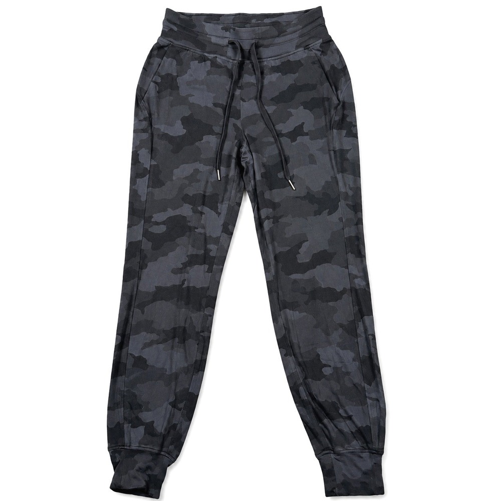 Lululemon Relaxed High Rise Jogger Womens 4 Heritage 365 Camo Cotton Terry Pants